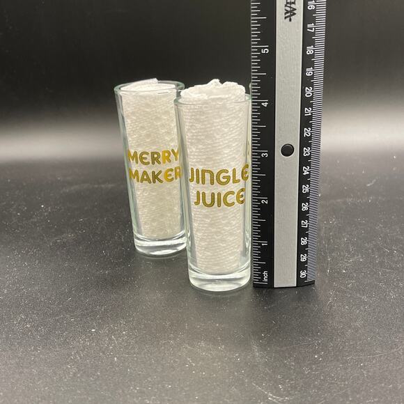 Sparkle & SHINE Holiday Cheer Shot Glasses Set of Three - Picture 3 of 3